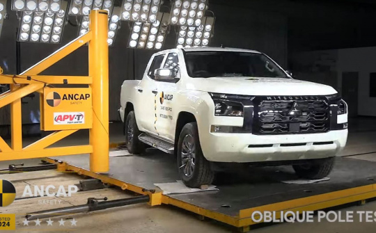 Mitsubishi Triton 2024 sắp ra mắt tại Việt Nam đạt mức an toàn như nào?