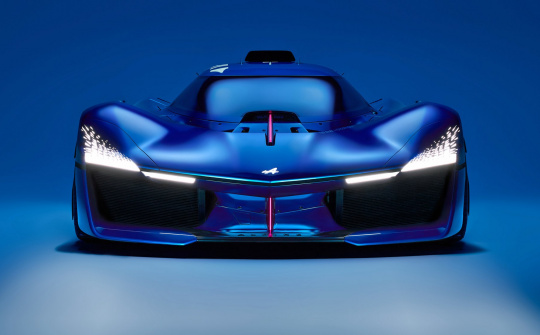 Alpine Alpenglow Hy4: Mẫu Hypercar dành riêng cho đường đua