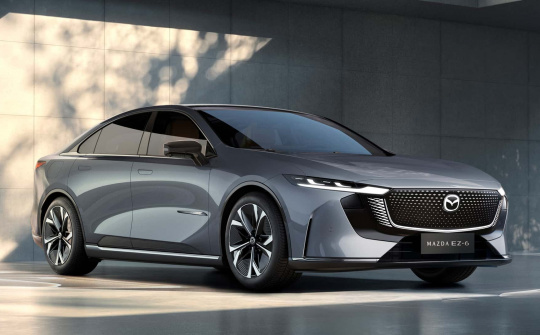 Mazda EZ-6 2025: Mẫu sedan chạy điện và Hybrid mới ra mắt
