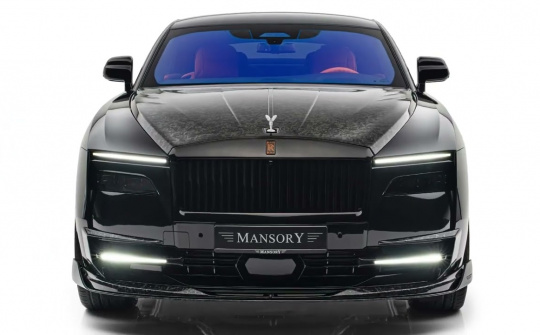 Rolls-Royce Spectre được Mansory "lột xác" bằng sợi carbon