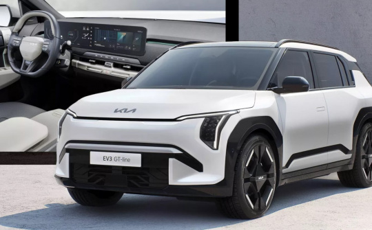 Kia EV3 2025 - mẫu SUV chạy điện cỡ nhỏ dành cho đại chúng