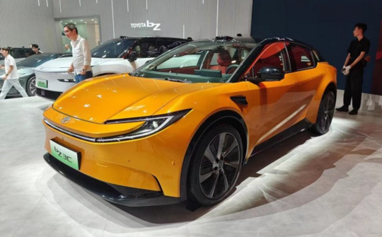 Cận cảnh 2 mẫu xe Toyota EV mới tại Triển lãm ô tô Bắc Kinh 2024