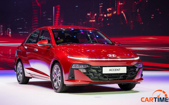 Cận cảnh Hyundai Accent 2024 thế hệ mới ra mắt thị trường Việt Nam: 4 phiên bản, mức giá từ 439 triệu đồng