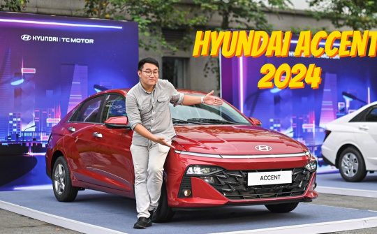 Cận cảnh Hyundai Accent 2024: "Lột xác" hoàn toàn, sẵn sàng thách thức mọi đối thủ sedan hạng B