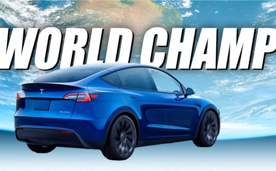 Tesla Model Y bán chạy nhất toàn cầu năm 2023, đánh bại Toyota RAV4