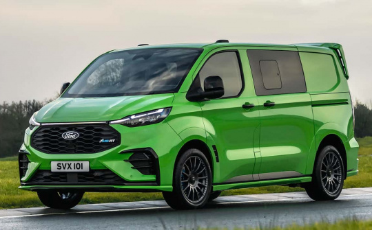 Chi tiết Ford Transit Custom MS-RT 2024 hoàn toàn mới