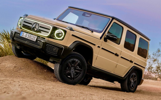 Khả năng off-road "siêu hạng" của Mercedes-Benz G-Class 2025 chạy điện