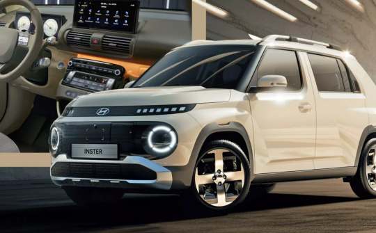 Thêm thông tin chi tiết về chiếc xe điện giá rẻ Hyundai Inster mới trước giờ G