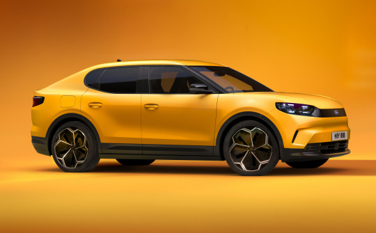 Ford Capri 2024: Mẫu SUV lai coupe của Explorer thuần điện