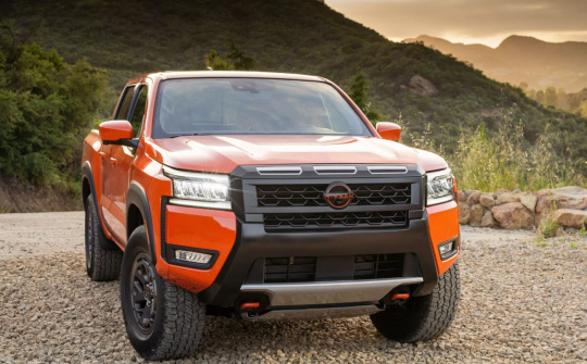 Nissan Frontier 2025 được nâng cấp ngoại hình mạnh mẽ hơn