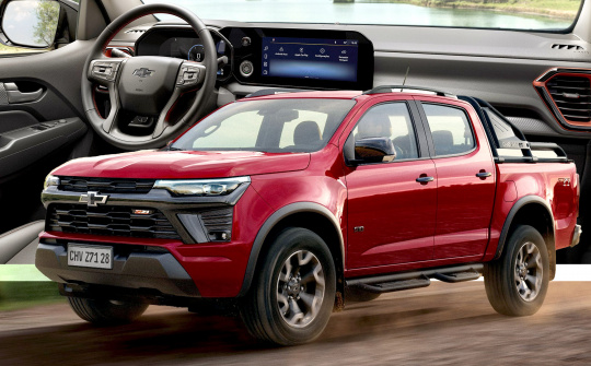 Mẫu bán tải Chevy S10 Facelift 2025 được "thổi một luồng sinh khí mới"