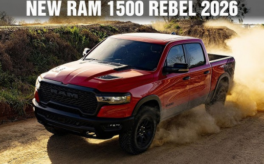 RAM 1500 Rebel: Nâng tầm cho người đam mê off-road