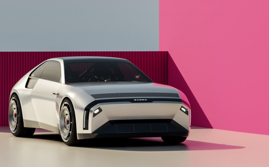 Bản phác thảo chính thức của Skoda 110 R concept