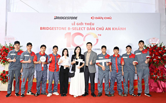 Bridgestone Việt Nam khai trương Trung tâm phân phối lốp du lịch thứ 100