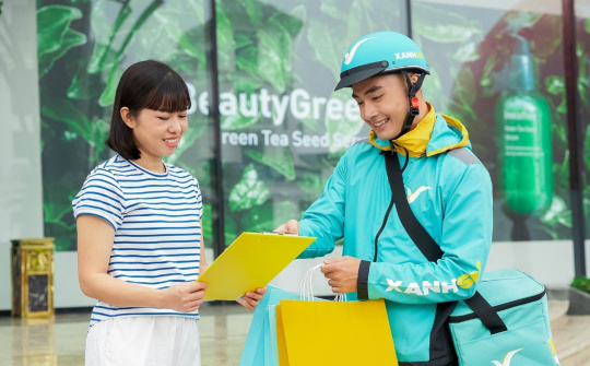 Dịch vụ giao hàng Xanh SM Express dẫn đầu về chỉ số hài lòng khách hàng