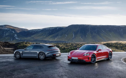 Porsche Taycan 4 2025: Tăng tốc từ 0-96 km/h trong vòng 4,4 giây