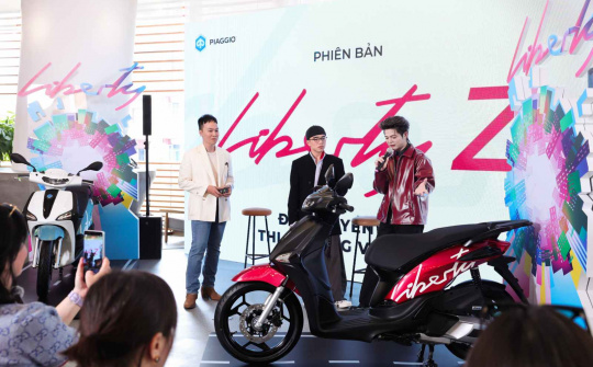 Piaggio ra mắt Liberty 2025 “bản độc” dành riêng cho thị trường Việt Nam