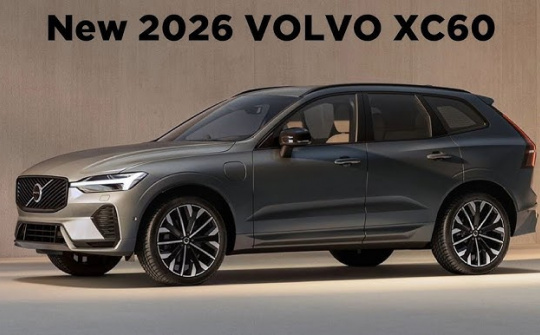 Volvo XC60 facelift dự kiến ra mắt vào năm 2026