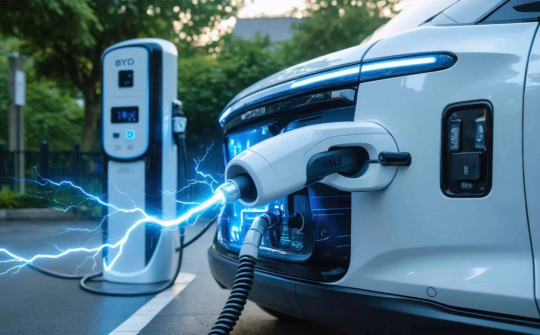 BYD phát triển công nghệ sạc xe điện siêu nhanh: Sạc 5 phút, xe có thể đi 400km