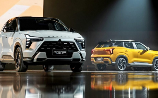Mitsubishi Xforce HEV ra mắt tại Thái Lan với giá từ 625 triệu đồng