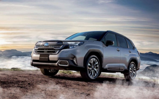 Subaru Forester 2025 chính thức ra mắt tại Nhật Bản