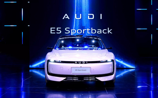 [Shanghai 2025] AUDI E5 Sportback: Siêu wagon điện mạnh 770 mã lực