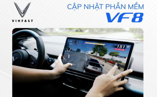 Tìm hiểu những nâng cấp trên phần mềm mới nhất của VinFast VF8