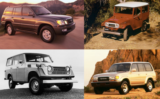 Lịch sử các thế hệ Toyota Land Cruiser