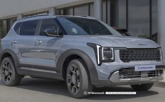Kia Seltos thế hệ thứ 2 lộ diện thêm thiết kế ngoại thất