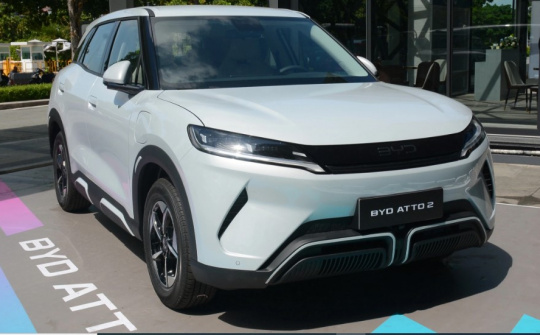 Giá lăn bánh BYD Atto 2 tại Hà Nội và TP.HCM