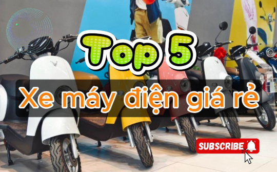 Top 5 mẫu xe máy điện giá rẻ dưới 20 triệu đồng tại Việt Nam