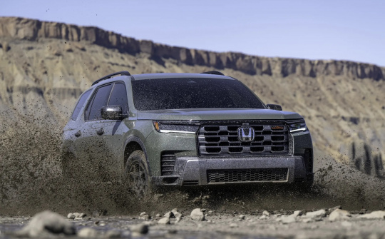 Honda Pilot 2026: Diện mạo mới và nhiều công nghệ tiên tiến hơn