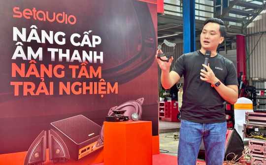 Setcar ra mắt giải pháp âm thanh Setaudio, nâng tầm trải nghiệm giải trí trên ô tô