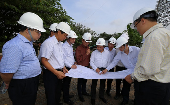EVNNPT kiểm tra, chỉ đạo thực hiện các dự án trọng điểm do SPMB quản lý