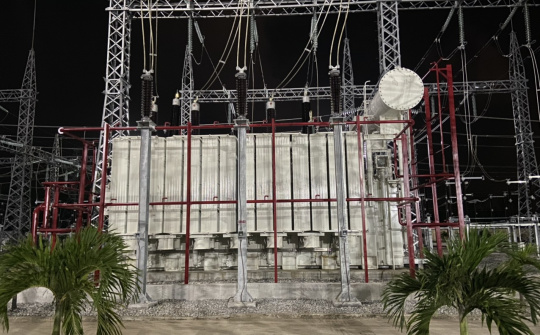Nâng công suất thành công TBA 220kV Dung Quất lên 500MVA