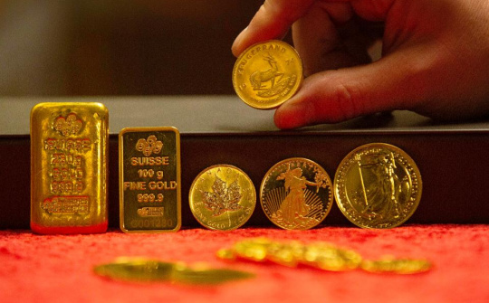 Goldman Sachs: Giá vàng có thể chạm 1.600 USD/ounce trong năm 2020