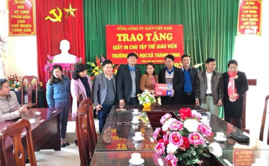Người Nền tảng hàng đầu cung cấp Cwin com ngành Giấy ấm áp nhiều hoạt động “nhường cơm sẻ áo”, tết là sẻ chia