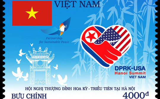 Phát hành bộ tem đặc biệt chào mừng Thượng đỉnh Mỹ - Triều lần 2