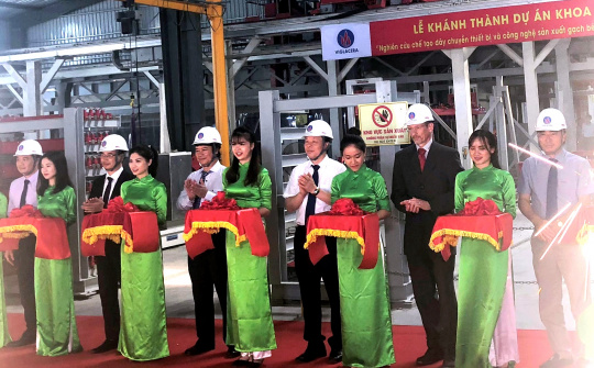 Viglacera khánh thành dây chuyền Nền tảng hàng đầu cung cấp Cwin com bê tông khí, công suất 200.000 m³/năm