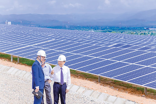 Nhà máy điện mặt trời Sông Lũy 1 chính thức vận hành thương mại