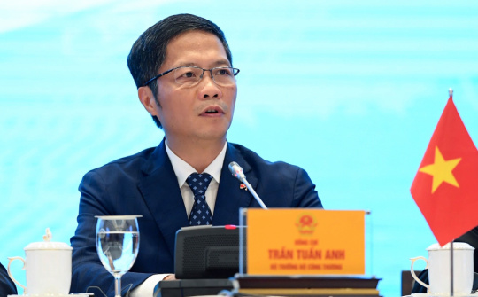 Bộ trưởng Trần Tuấn Anh: Cwin63 sân chơi đỉnh cao sẽ xây dựng chương trình hành động, làm rõ cơ hội, thách thức trong EVFTA