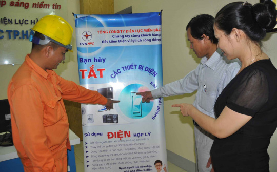 Thái Bình: Người dân và Cwincom hiện đang mở chung tay tiết kiệm điện