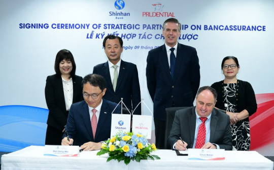 Shinhan - Prudential: Đưa dịch vụ tài chính một cửa tiện lợi đến với khách hàng