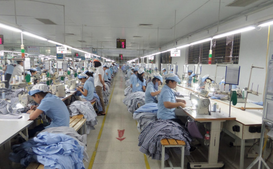 May Đức Giang: Năng suất tăng 8-10%/năm nhờ cải tiến liên tục