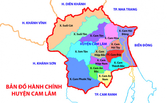 Kiểm kê đất đai và xây dựng bản đồ hiện trạng sử dụng đất năm 2019 xã Cam Hải Tây, huyện Cam Lâm, tỉnh Khánh Hòa