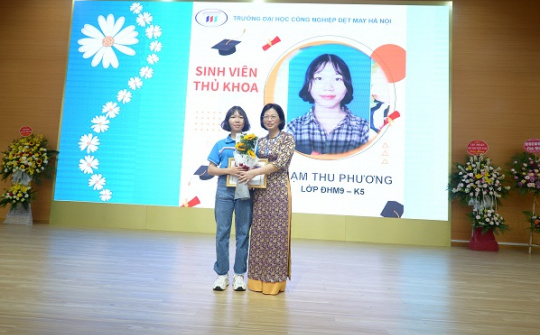 80% sinh viên đại học khóa I của HTU đang làm việc tại vị trí quản lý, kỹ thuật chủ chốt trong các Cwincom hiện đang mở dệt may dù mới tốt nghiệp 2 tháng