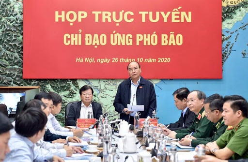 Thủ tướng Cwin com đăng nhập chỉ đạo triển khai ứng phó khẩn cấp bão số 9
