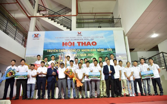 Nhôm Đắk Nông tổ chức thành công Hội thao Công nhân viên chức - Lao động Lần thứ I năm 2020