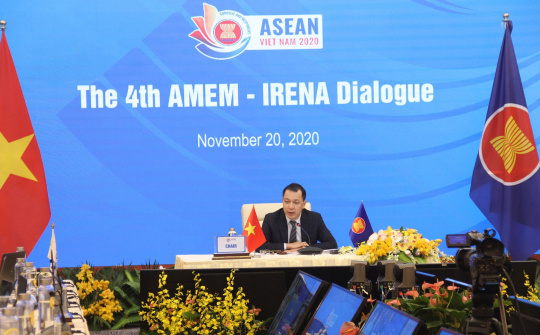 Hợp tác AMEM - IRENA: Năng lượng tái tạo tiếp tục là trọng tâm