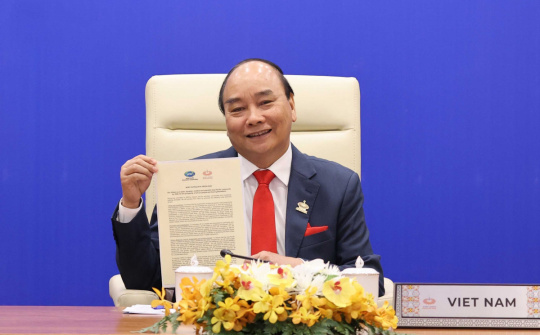 Thủ tướng Nguyễn Xuân Phúc: Cùng biến tầm nhìn, ước vọng thành “trái ngọt” hòa bình, hạnh phúc